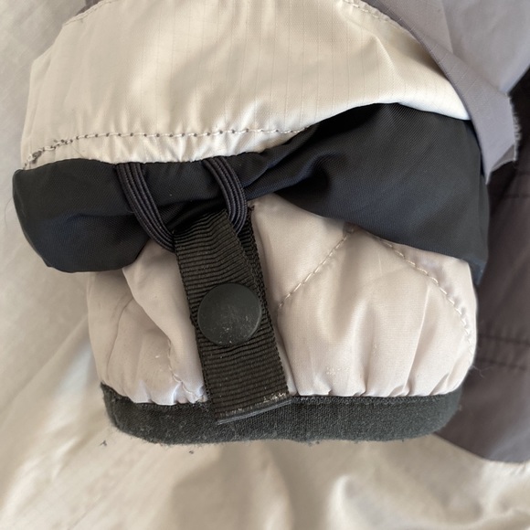 The North face double shelled jacket / size S / white and grey - Picture 12 of 17
